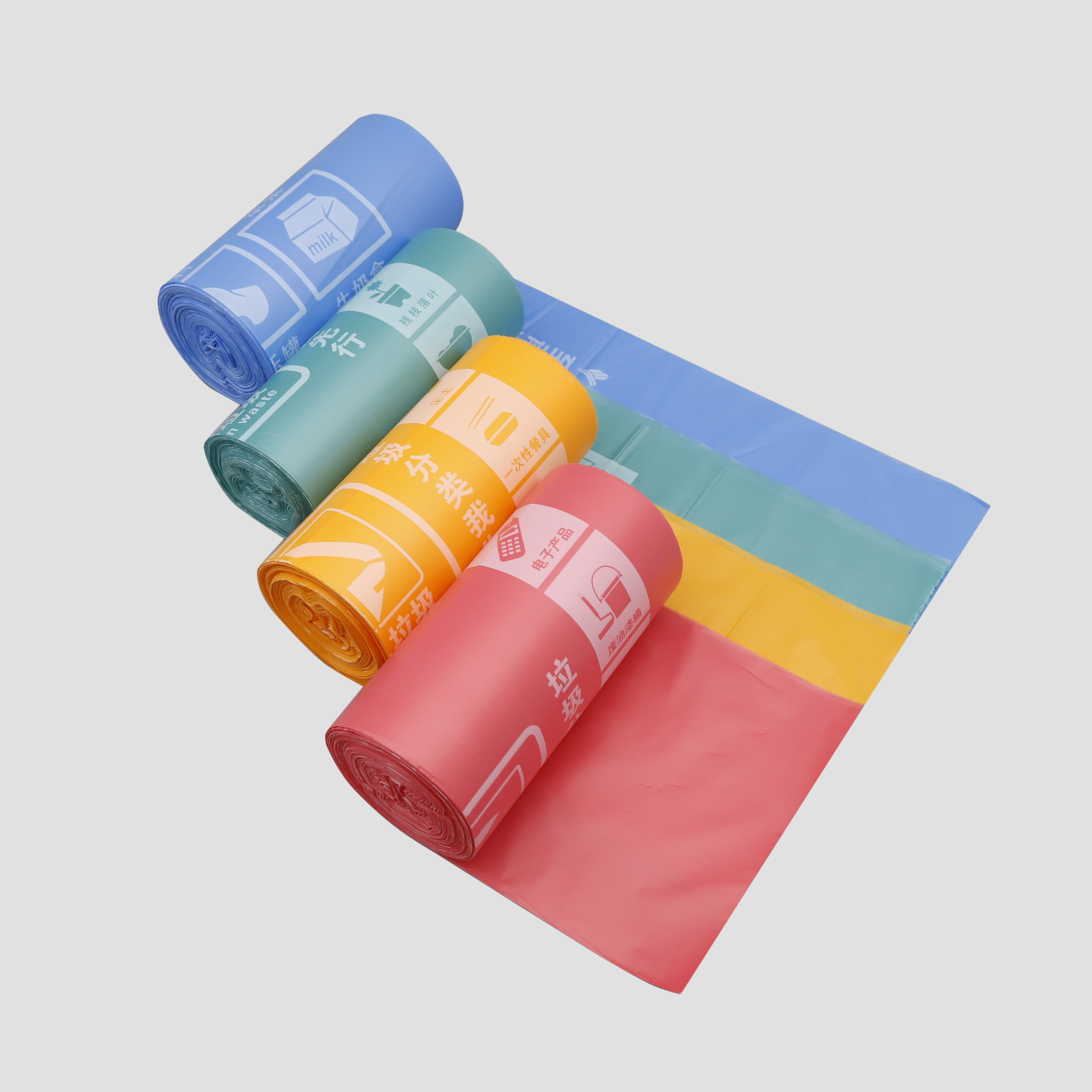 PE Folded Trash Bag